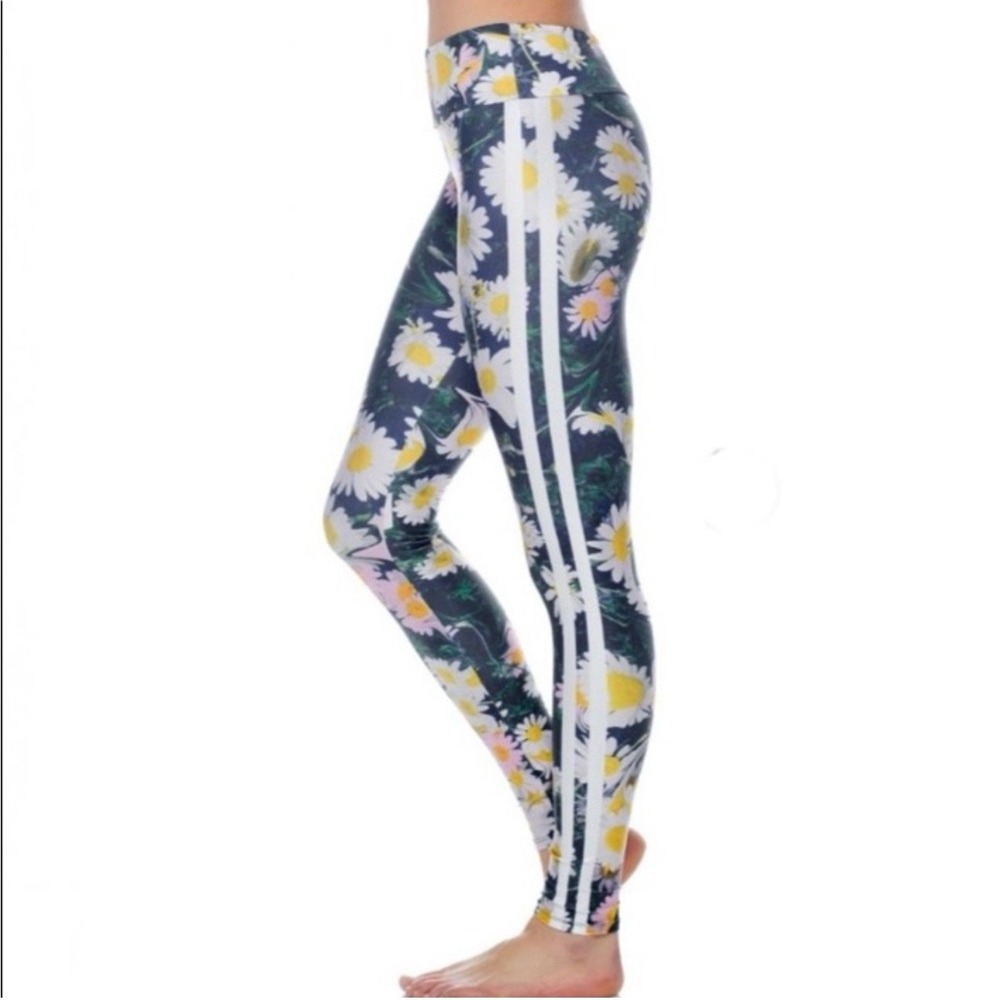GOLDSHEEP Clothing Daisy Stripe LEGGINGS Sz XS